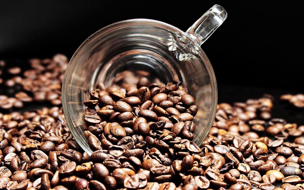 Single Origin Ethopian Yirgacheffe coffee beans in burlap sack