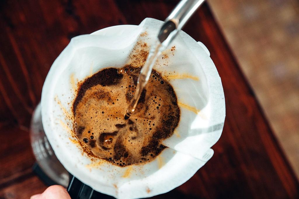 Medium roast coffee beans with balanced brown coloration